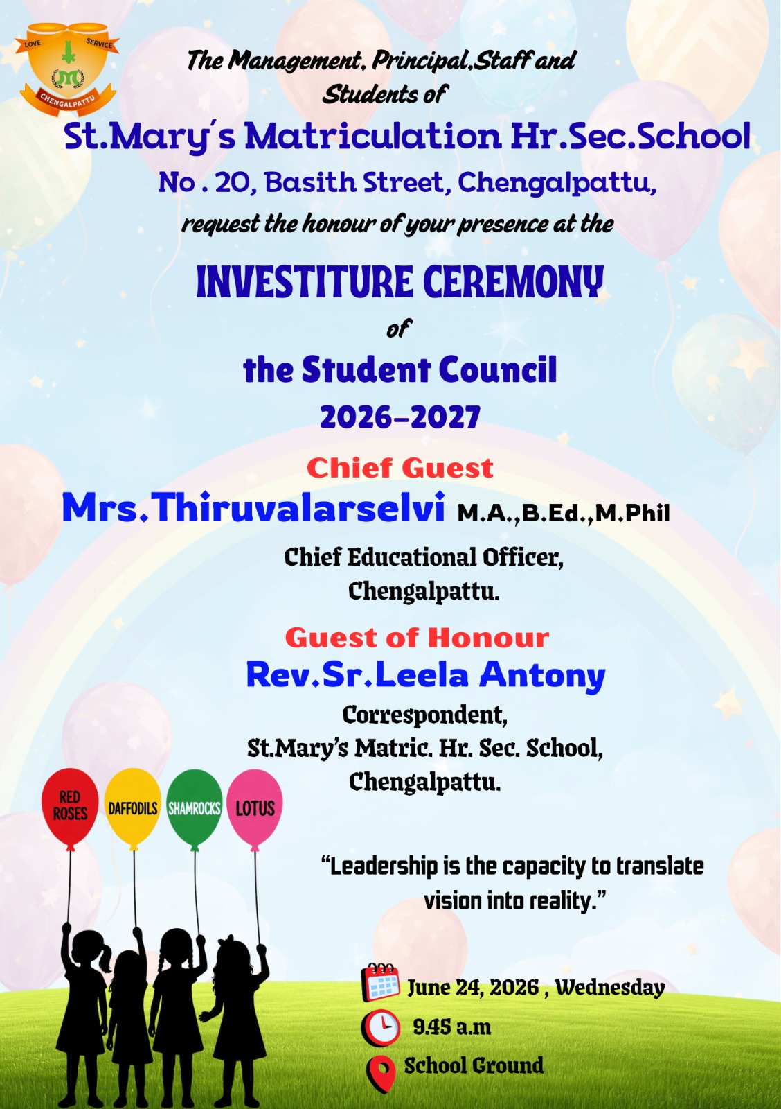 Investiture Ceremony